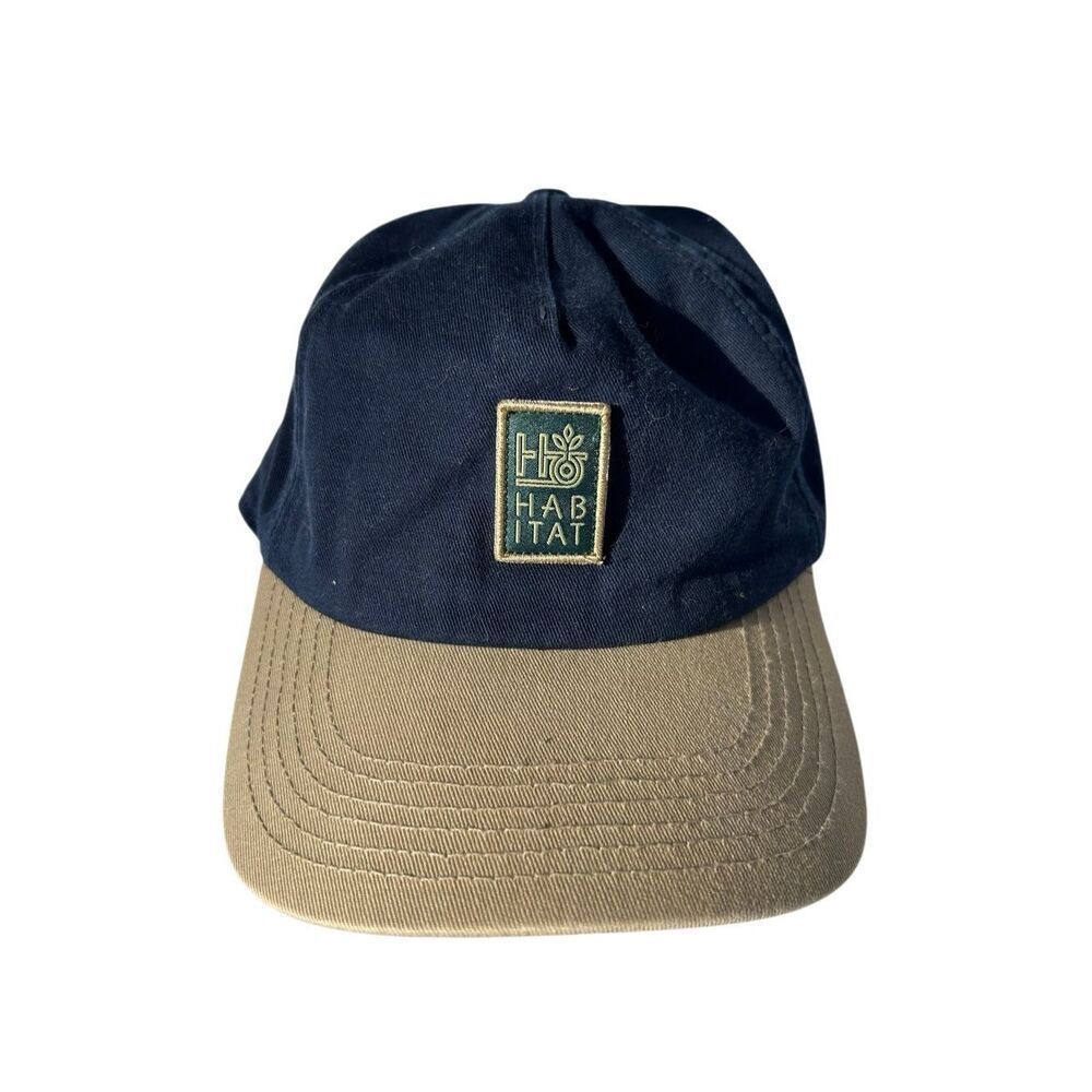 Habitat Hat Navy Tan